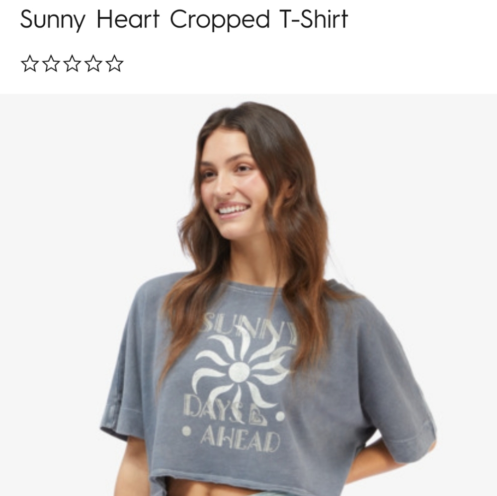 ISO ROXY crop top xs or small